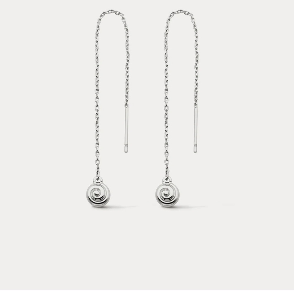 Luv AJ seashell threader earring